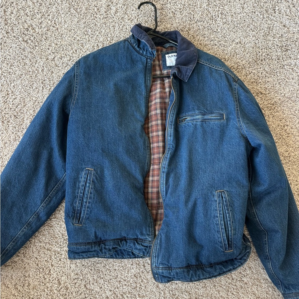 Men's Blue Denim Jacket Old Navy